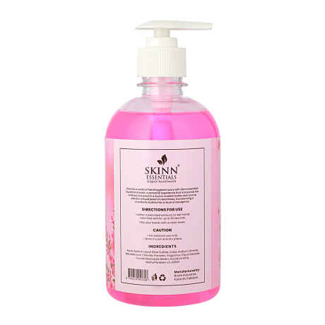 skinn essentials sensational pink handwash