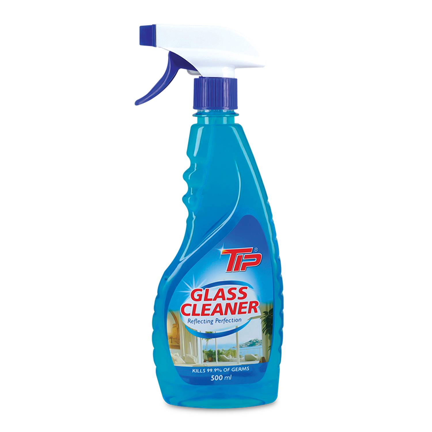 tip glass cleaner