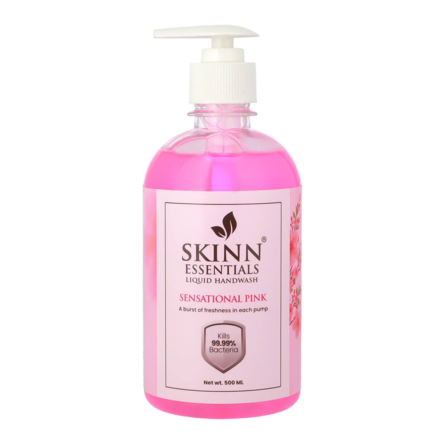 skinn essentials sensational pink handwash