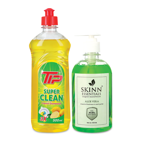 kitchen clean-up crew aloe vera