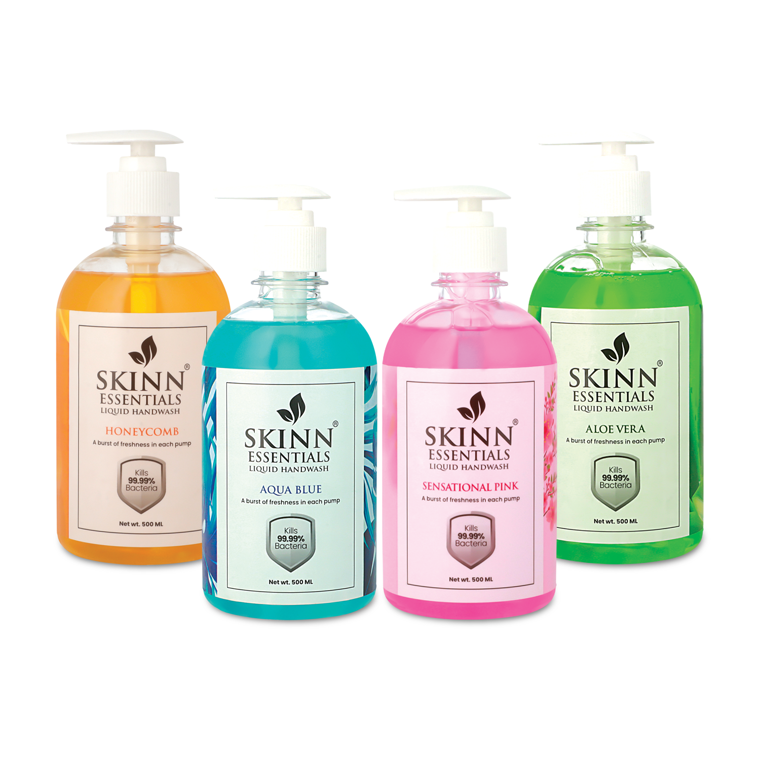 Pack of 4 handwash